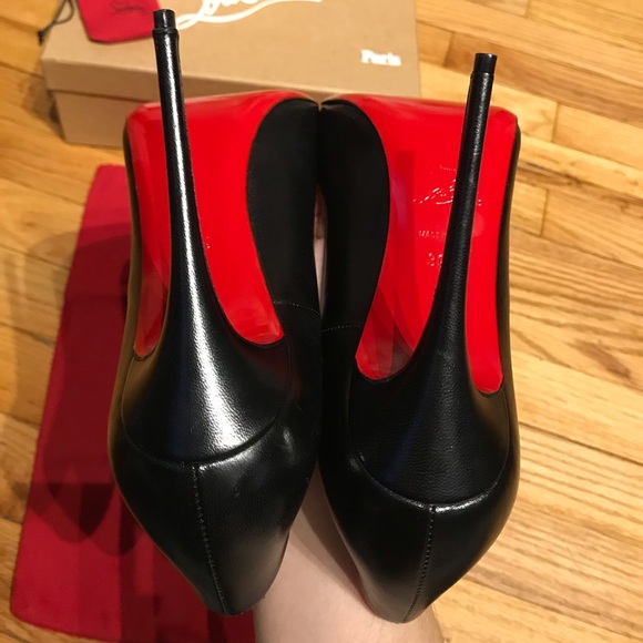 So Kate 120 mm Nappa Shiny Classic pumps stilettos point mate Stylish Red outsol - Picture 6 of 11